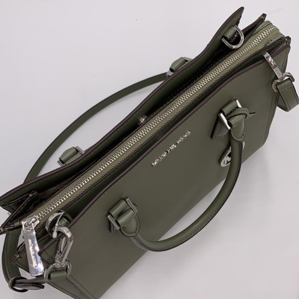 Michael Kors Hope Large Satchel Bag - Picture 12 of 16